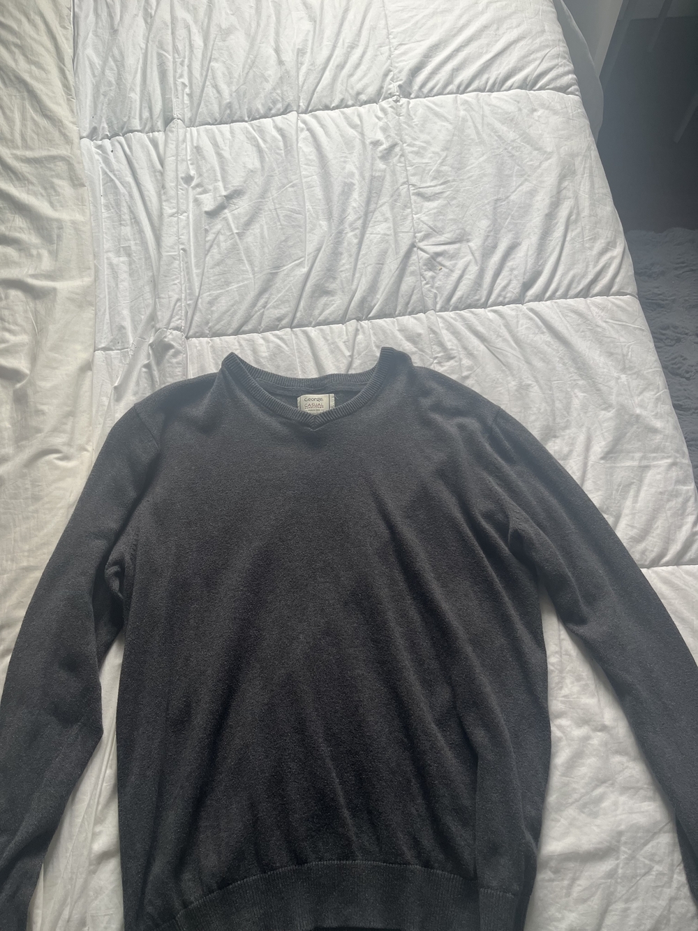 George Black Crewneck Men's Sweater